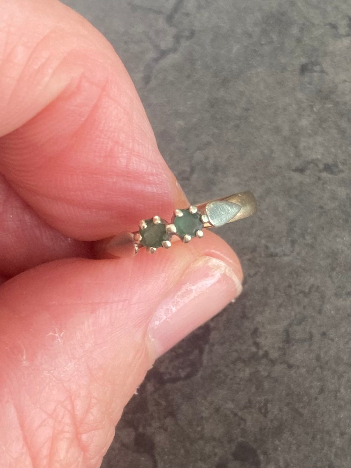 Vintage emerald ring